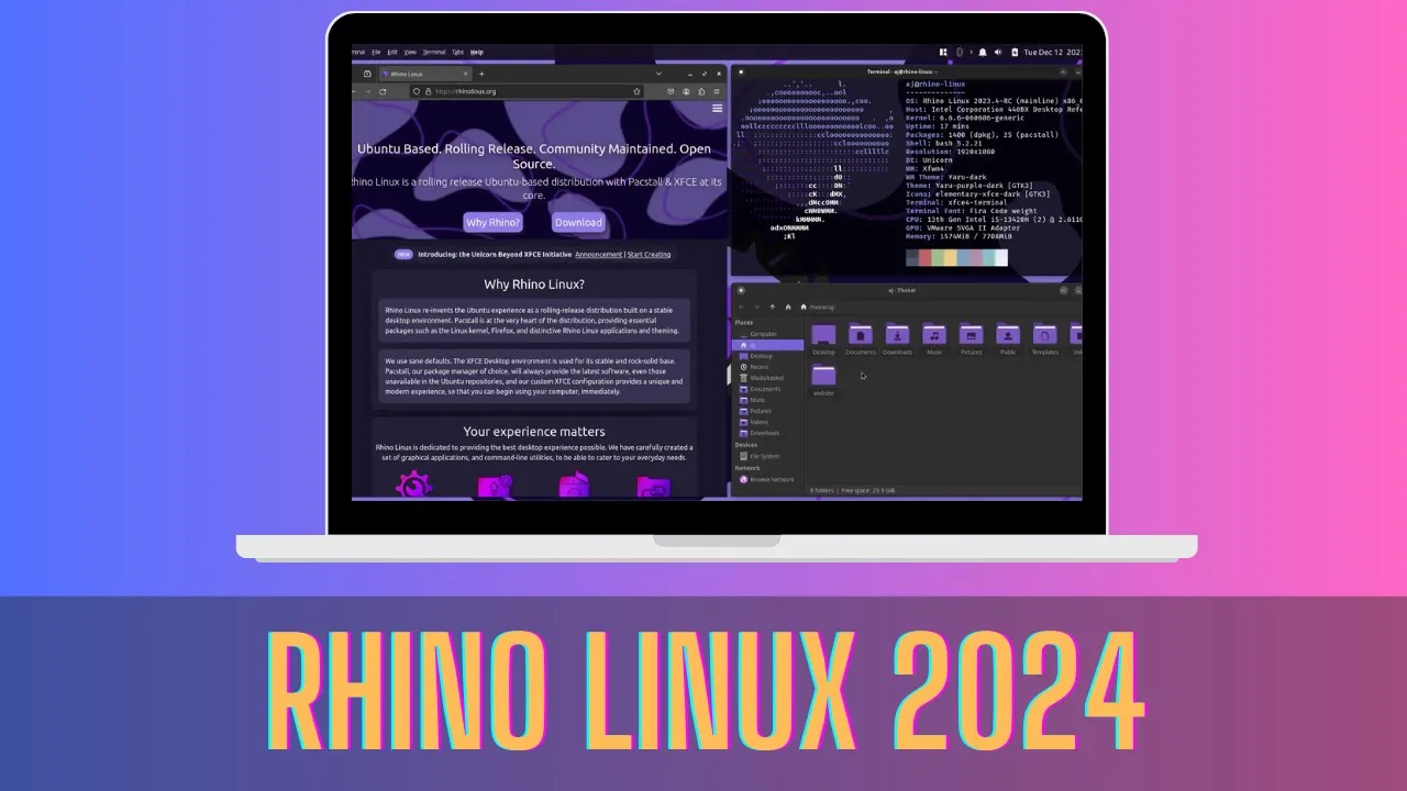 Review Rhino Linux 2024 | Distro que vale la pena?