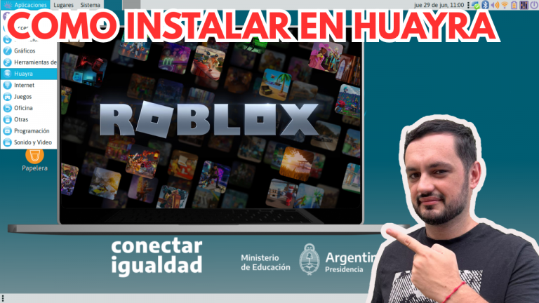 Cómo jugar Roblox en Huayra Linux (paso a paso y sin errores)